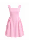 Kuşaklı Mini Elbise