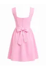 Kuşaklı Mini Elbise