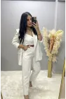 Mita Premium Kemerli Pantolon