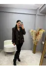 Mrka Muadil Balık Sırtı Blazer Ceket