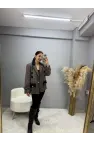 Mrka Muadil Balık Sırtı Blazer Ceket
