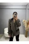 Mrka Muadil Balık Sırtı Blazer Ceket