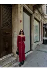 Ottoman Kumaş Fermuarlı İkili Takım