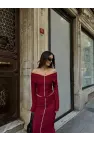 Ottoman Kumaş Fermuarlı İkili Takım
