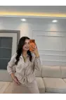 Oysh Ön Cepli Fermuarlı İkili Takım
