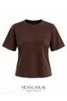 Oysh Simli Kısa Kol T-Shirt