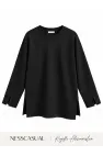 Oysh Yırtmaç Detaylı Sweatshirt