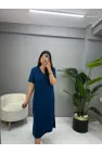 Oysho V Yaka Basic Elbise