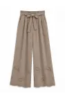 Paça Dantel Detaylı Pantolon