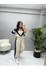 Plaid Premium Çıt Çıtlı İkili Takım