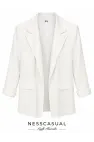 Premium Organik Kumaş Blazer Ceket