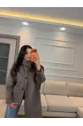Şal Detaylı Kaban
