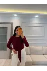 Sandy Önü Şal Detay Bluz