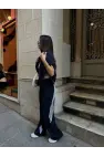 Şeritli Modal Eşofman