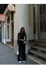 Şeritli Modal Eşofman