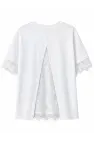 Sırt Dantel Detaylı T-Shirt