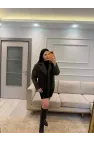 Tasarım Püsküllü Kaşe Ceket