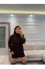 Tasarım Püsküllü Kaşe Ceket