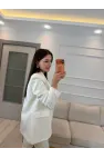 Tek Düğmeli İçi Astarlı Blazer Ceket
