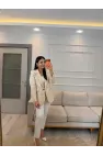 Tek Düğmeli İçi Astarlı Blazer Ceket