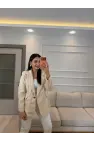 Tek Düğmeli İçi Astarlı Blazer Ceket