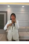 Tek Düğmeli İçi Astarlı Blazer Ceket