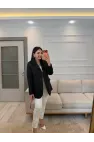 Tek Düğmeli İçi Astarlı Blazer Ceket