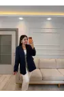 Tek Düğmeli İçi Astarlı Blazer Ceket