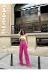 Tensel Kumaş Palazzo Pantolon