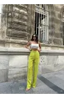Tensel Kumaş Palazzo Pantolon