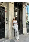 Tensel Kumaş Palazzo Pantolon