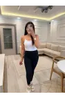 Yüksek Bel Modal Tayt