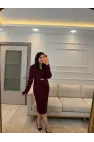Zincir Detaylı Tasarım Elbise
