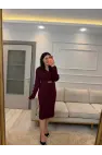 Zincir Detaylı Tasarım Elbise