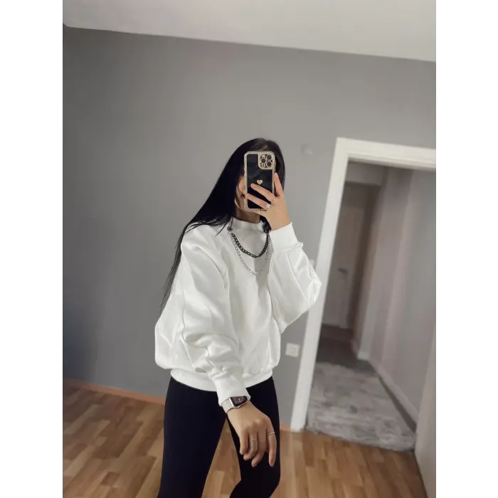 Merla Kolyeli Sweatshirt