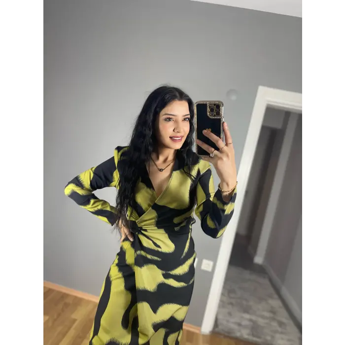 Wilmord Premium Bağlamalı Elbise