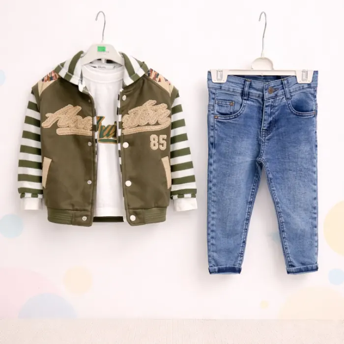 Houston Süet Yelek 4lü Takım 2/6 Yaş