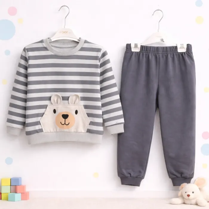 Çizgili Kompak Kumaş Takım 1/4 Yaş