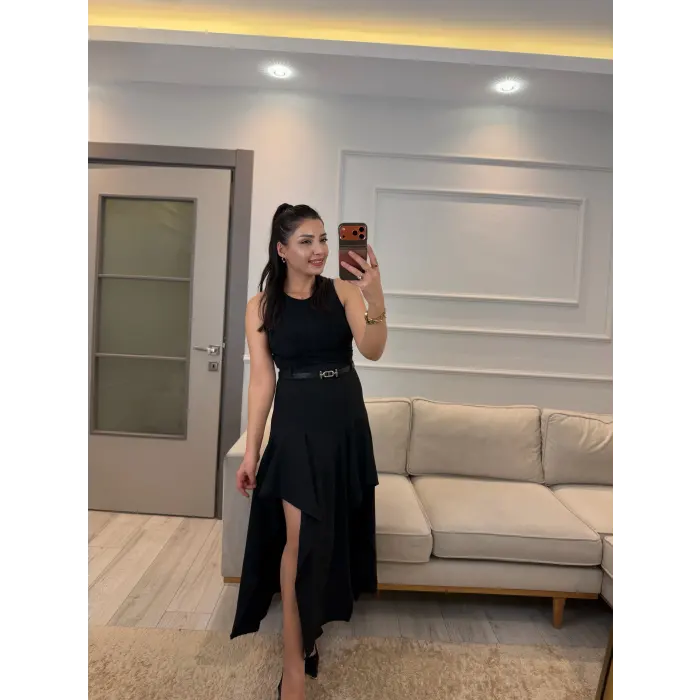 Tasarım Asimetrik Elbise