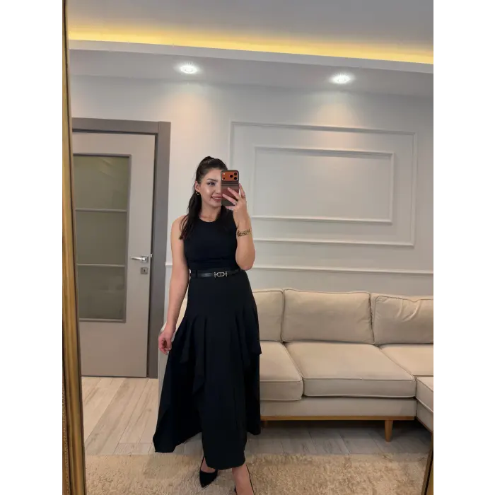 Tasarım Asimetrik Elbise