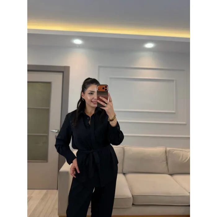 Premium Bel Kuşaklı İkili Takım