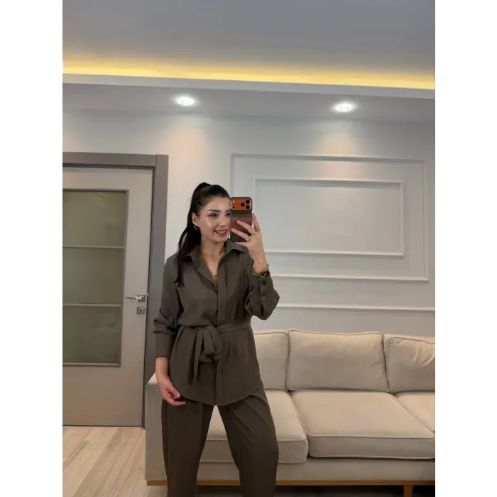 Premium Bel Kuşaklı İkili Takım