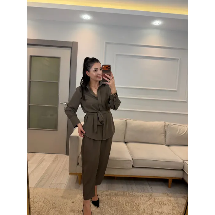 Premium Bel Kuşaklı İkili Takım