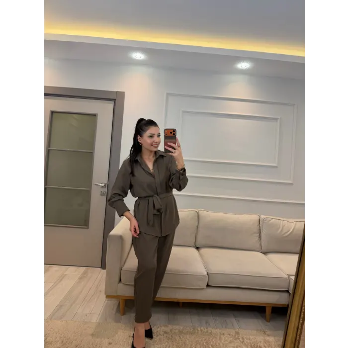 Premium Bel Kuşaklı İkili Takım