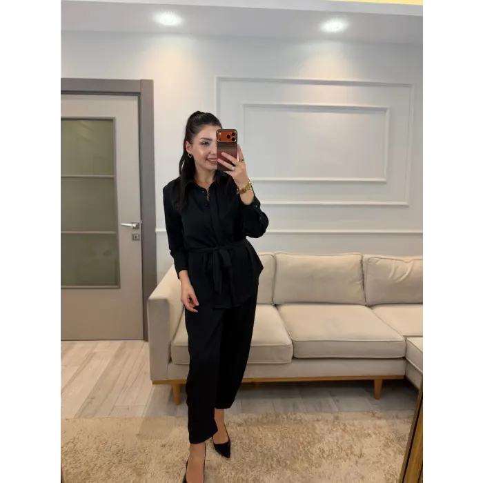 Premium Bel Kuşaklı İkili Takım