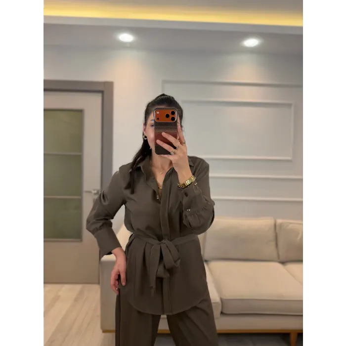 Premium Bel Kuşaklı İkili Takım