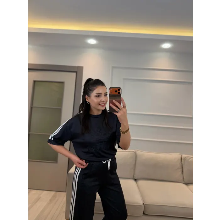 Orj Marka Adids Nakışlı İkili Takım