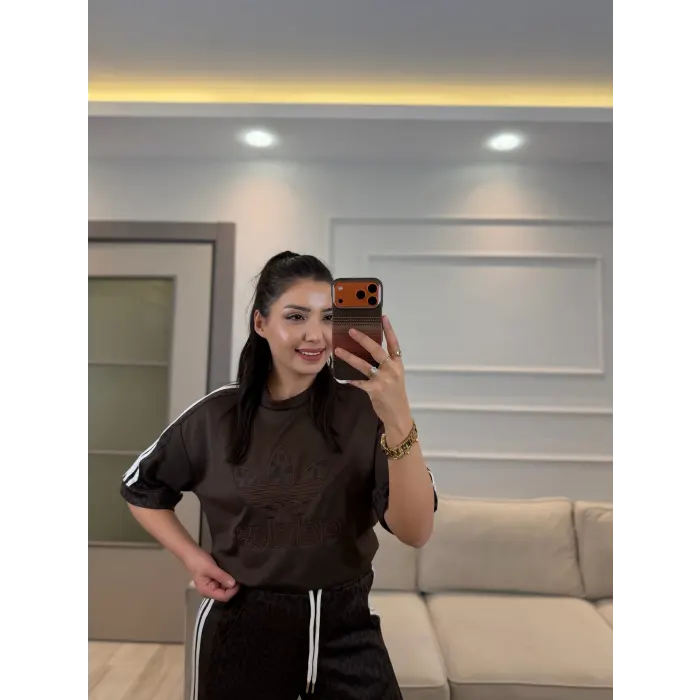 Orj Marka Adids Nakışlı İkili Takım