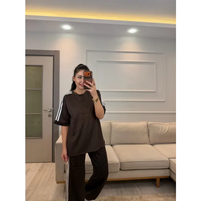 Orj Marka Adids Nakışlı İkili Takım