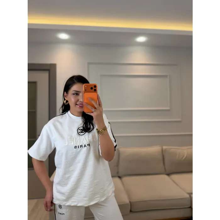 Cc Flok Baskılı İkili Takım